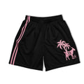 Messi Inter-Inspired Goat Mesh Shorts - Sneaker Tees to match Air Jordan Sneakers