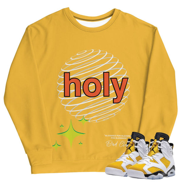 Retro 6 Holy Sweatshirt - Sneaker Tees to match Air Jordan Sneakers
