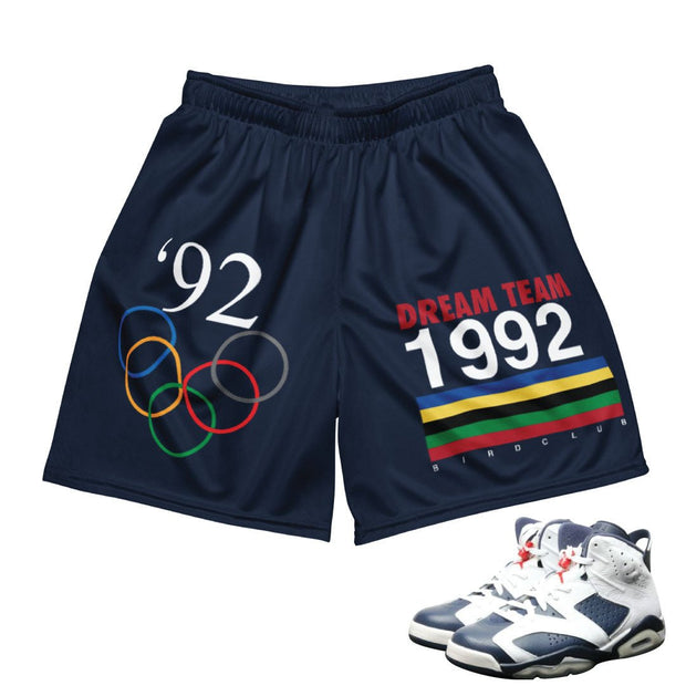 Retro 6 Olympic Dream Team Mesh Shorts