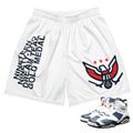 Retro 6 Olympic Dream Team USA Eagle Mesh Shorts