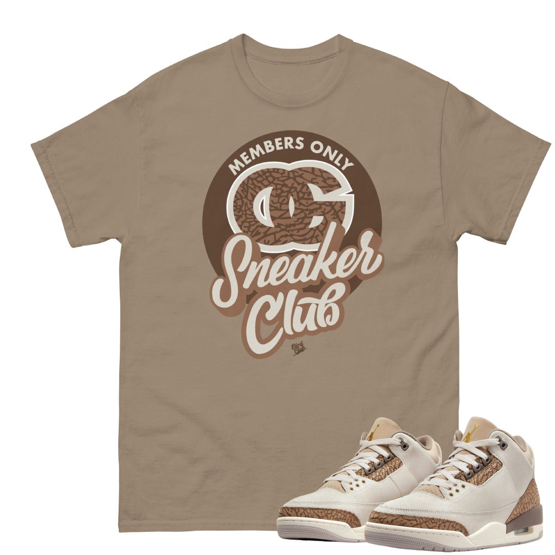 Retro 3 "Orewood Palomino" Sneaker Club Shirt - Sneaker Tees to match Air Jordan Sneakers