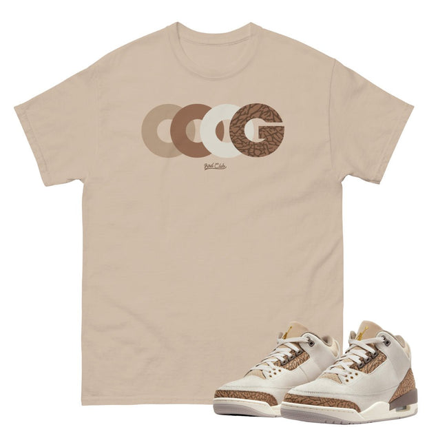 Retro 3 "Orewood Palomino" Triple OG shirt - Sneaker Tees to match Air Jordan Sneakers