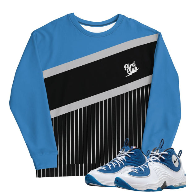 Air Penny 2 Atlantic Blue Magic Sweatshirt - Sneaker Tees to match Air Jordan Sneakers