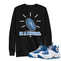 Air Penny 2 Atlantic Blue "One in a Mill" Sweatshirt - Sneaker Tees to match Air Jordan Sneakers