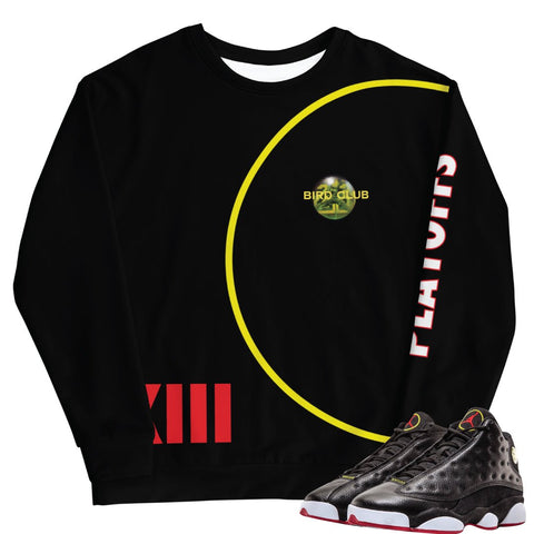 Retro 13 "Playoff" Sweater - Sneaker Tees to match Air Jordan Sneakers