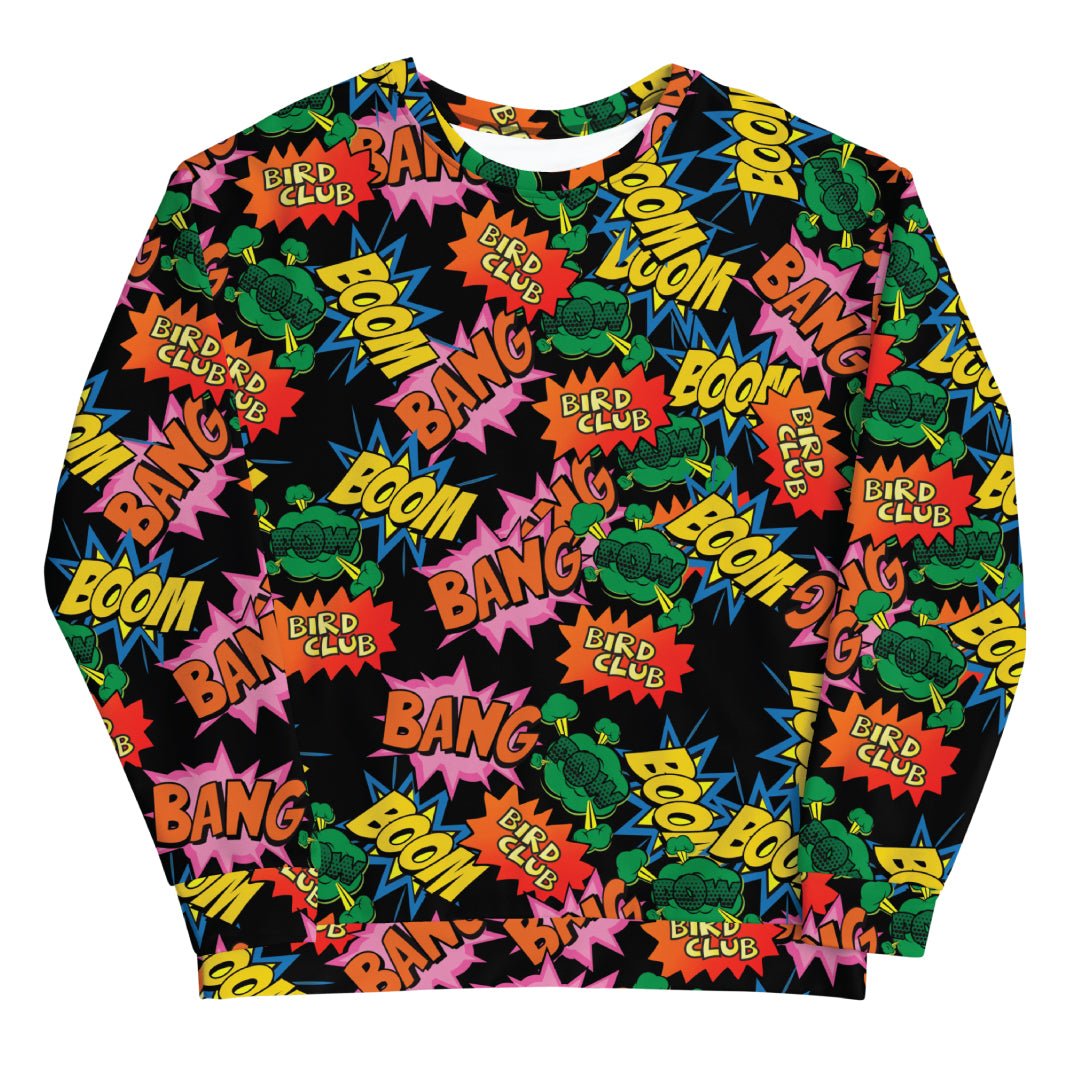 Power Puff SB Comic Boom Sweatshirt - Sneaker Tees to match Air Jordan Sneakers