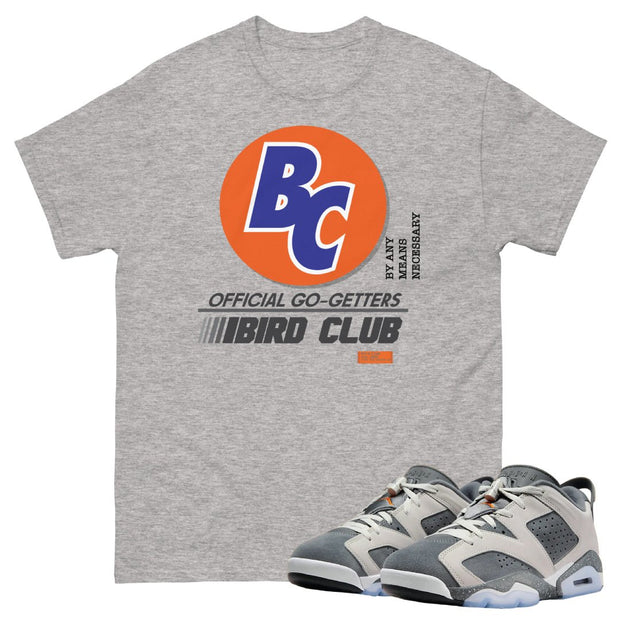 Retro 6 PSG Cement Grey Go Getter shirt - Sneaker Tees to match Air Jordan Sneakers
