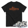 Retro 6 PSG Cement Grey Loner Hermits shirt - Sneaker Tees to match Air Jordan Sneakers