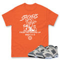 Retro 6 PSG Cement Grey Stackers shirt - Sneaker Tees to match Air Jordan Sneakers
