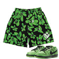 Power Puff Flower Buttercup Mesh Shorts - Sneaker Tees to match Air Jordan Sneakers