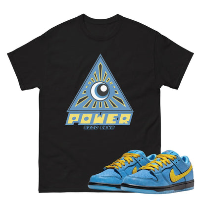 Power Puff SB Bubbles Power Eye Shirt - Sneaker Tees to match Air Jordan Sneakers