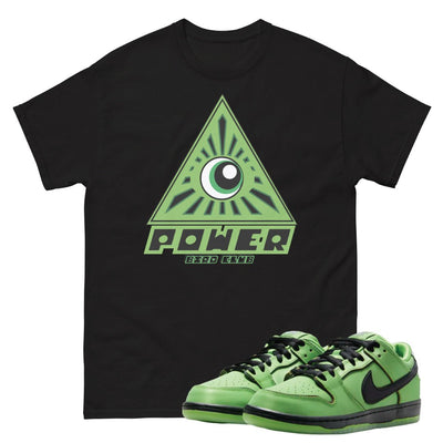 Power Puff SB Buttercup Power Eye Shirt - Sneaker Tees to match Air Jordan Sneakers