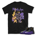 RETRO 12 FIELD PURPLE "Purple Jays" SHIRT - Sneaker Tees to match Air Jordan Sneakers