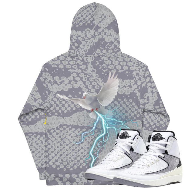 Retro 2 Python "Satan Aint Sh*t" Hoodie - Sneaker Tees to match Air Jordan Sneakers