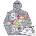 Retro 2 Python "Satan Aint Sh*t" Hoodie - Sneaker Tees to match Air Jordan Sneakers
