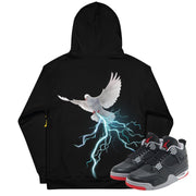 Retro 4 Bred Reimagined "SAS" Sweater - Sneaker Tees to match Air Jordan Sneakers