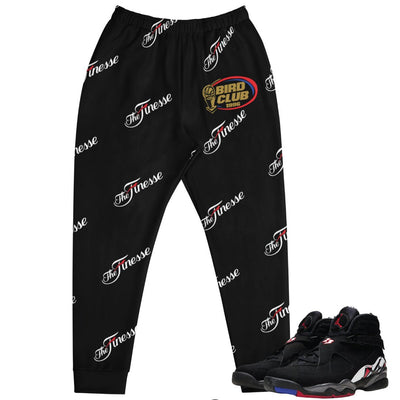 Retro 8 Playoff Finesse Joggers - Sneaker Tees to match Air Jordan Sneakers