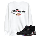 Retro 8 Playoff Finesse Sweatshirt - Sneaker Tees to match Air Jordan Sneakers