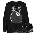 Retro 8 Playoff 8-Ball Sweatshirt - Sneaker Tees to match Air Jordan Sneakers