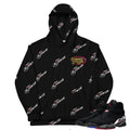 Retro 8 Playoff Finesse Hoodie - Sneaker Tees to match Air Jordan Sneakers
