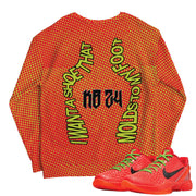 Kobe 6 Protro Reverse Grinch "All I Want" Sweatshirt - Sneaker Tees to match Air Jordan Sneakers
