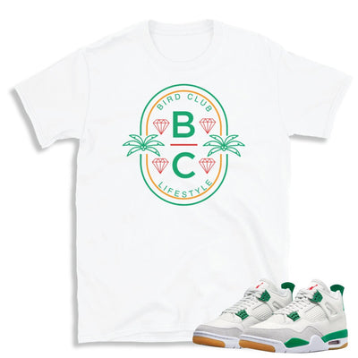 Retro 4 SB Pine Green BC Lifestyle Shirt - Sneaker Tees to match Air Jordan Sneakers