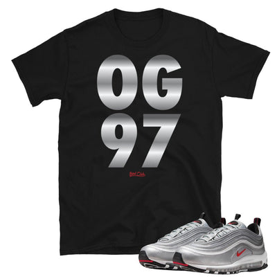 Air Max 97 Silver Bullet Shirt - Sneaker Tees to match Air Jordan Sneakers