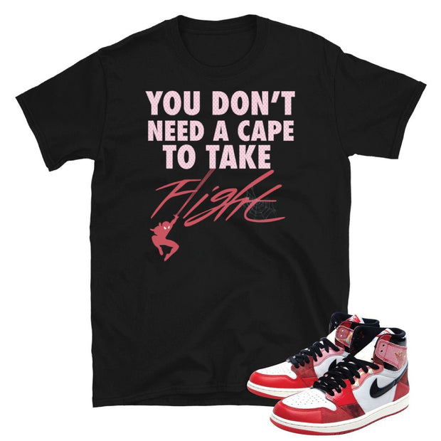 Retro 1 Spider Verse CAPE Shirt - Sneaker Tees to match Air Jordan Sneakers