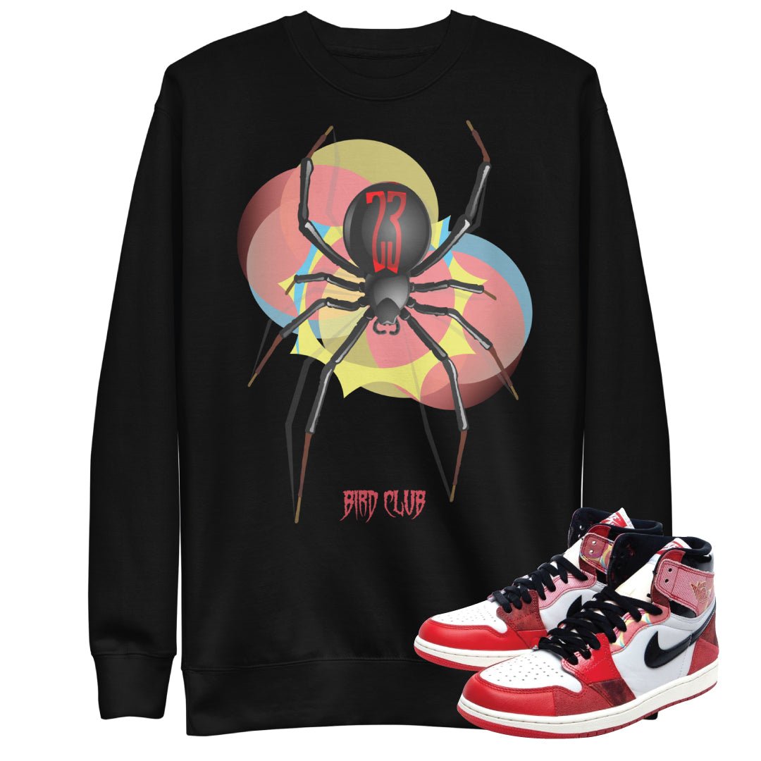 Retro 1 Spider Verse Sweater - Sneaker Tees to match Air Jordan Sneakers