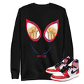 Retro 1 Spider Verse Sweater - Sneaker Tees to match Air Jordan Sneakers
