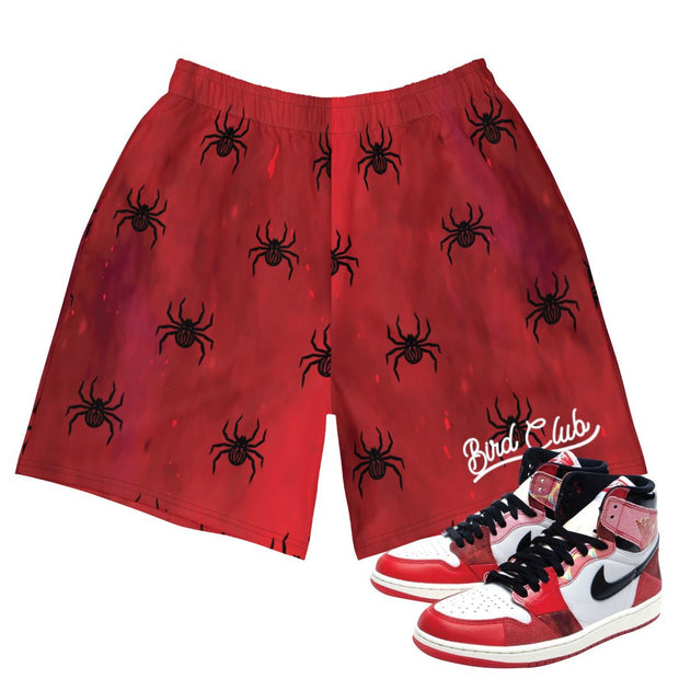 Retro 1 Spider-Verse SPIDER Shorts - Sneaker Tees to match Air Jordan Sneakers