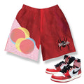 Retro 1 Spider-Verse Shorts - Sneaker Tees to match Air Jordan Sneakers