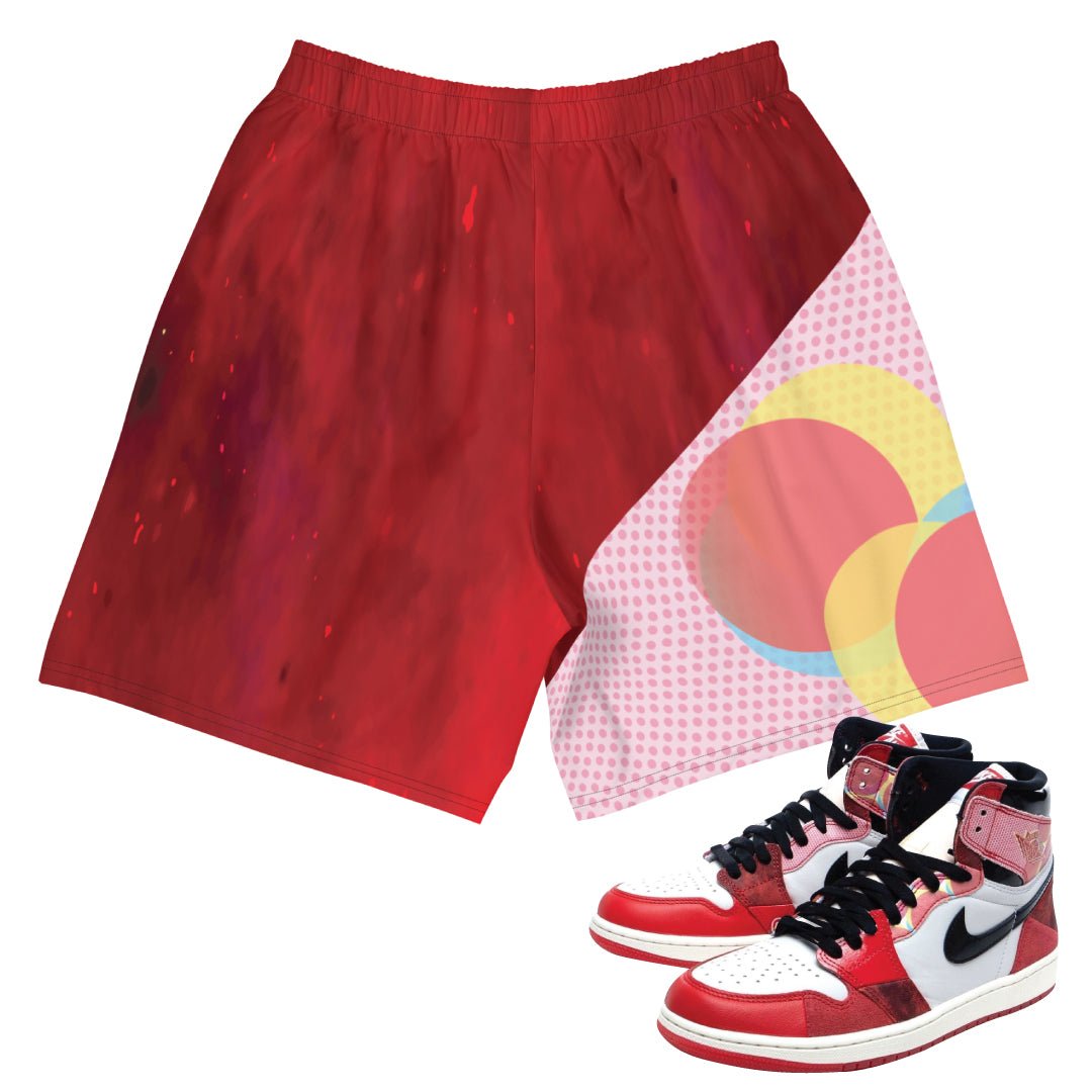 Retro 1 Spider-Verse Shorts - Sneaker Tees to match Air Jordan Sneakers