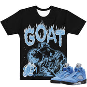 Retro 5 UNC "First Love" Shirt - Sneaker Tees to match Air Jordan Sneakers
