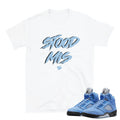 Retro 5 UNC Mis "UNDER" Stood Shirt - Sneaker Tees to match Air Jordan Sneakers