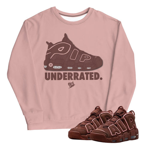 Air More Uptempo Valentines Sweatshirt - Sneaker Tees to match Air Jordan Sneakers