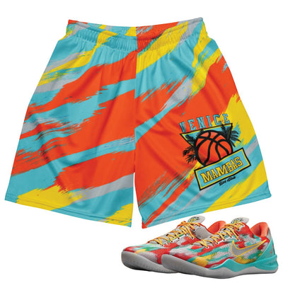 Kobe 8 Venice Pattern Mesh Shorts