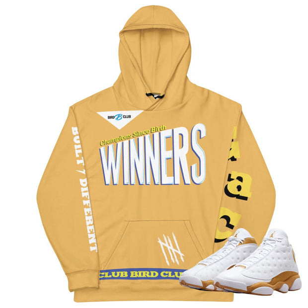 Retro 13 "Wheat" Winners Hoodie - Sneaker Tees to match Air Jordan Sneakers