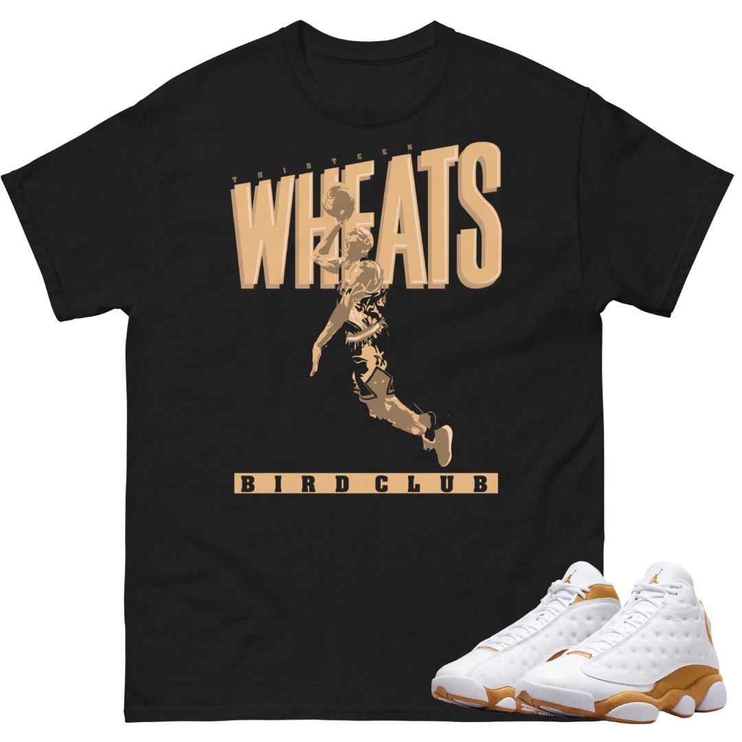 Retro 13 "Wheat" Wheats Cereal Shirt - Sneaker Tees to match Air Jordan Sneakers