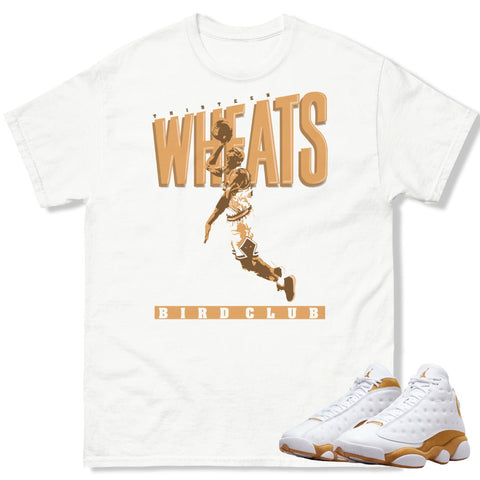 Retro 13 "Wheat" Wheats Cereal Shirt - Sneaker Tees to match Air Jordan Sneakers