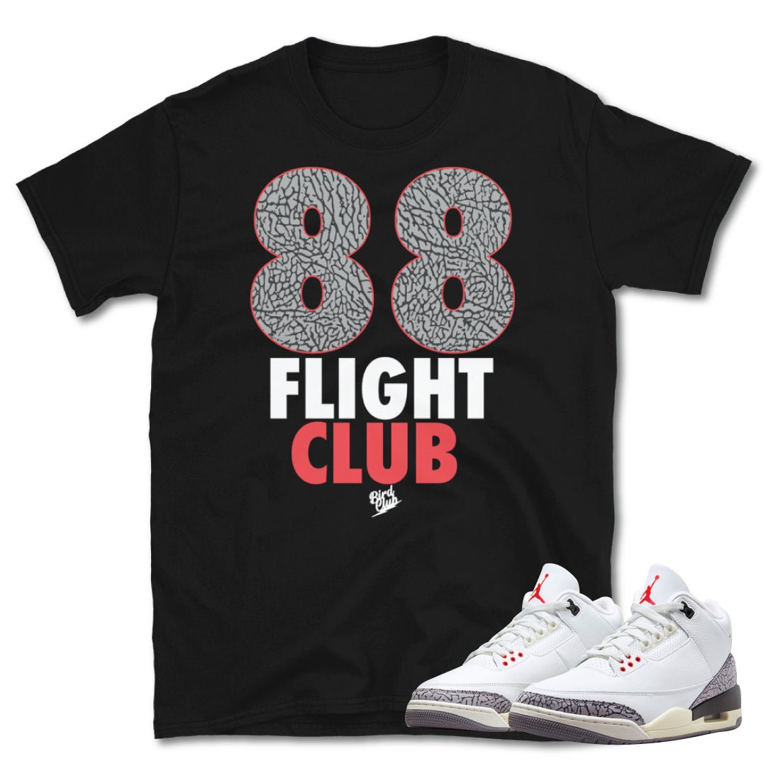 Retro 3 "White Cement" Reimagined Shirt - Sneaker Tees to match Air Jordan Sneakers