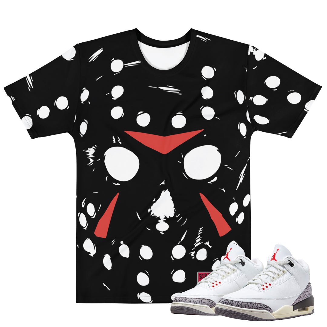 Retro 3 White Cement Reimagined "Killa" shirt - Sneaker Tees to match Air Jordan Sneakers