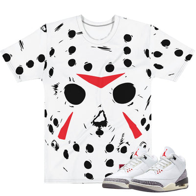 Retro 3 White Cement Reimagined "Killa" shirt - Sneaker Tees to match Air Jordan Sneakers