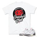 Retro 3 "White Cement" Reimagined Shirt - Sneaker Tees to match Air Jordan Sneakers