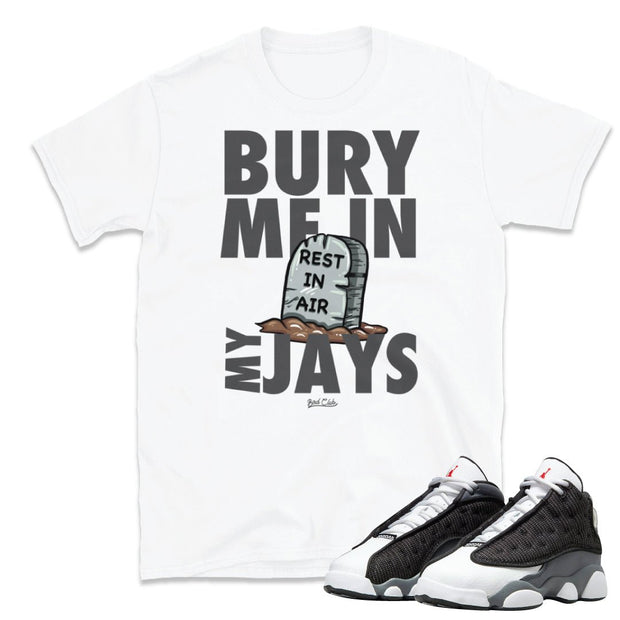 Retro 13 Black Flint Shirt - Sneaker Tees to match Air Jordan Sneakers