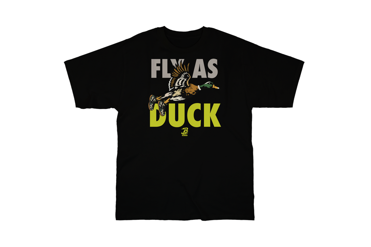 FOAMPOSITE PRO GREEN CAMO "FLY AS DUCK" SHIRT