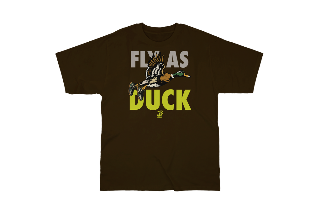 FOAMPOSITE PRO GREEN CAMO "FLY AS DUCK" SHIRT