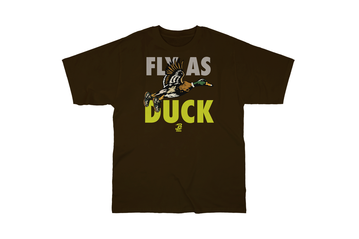 FOAMPOSITE PRO GREEN CAMO "FLY AS DUCK" SHIRT
