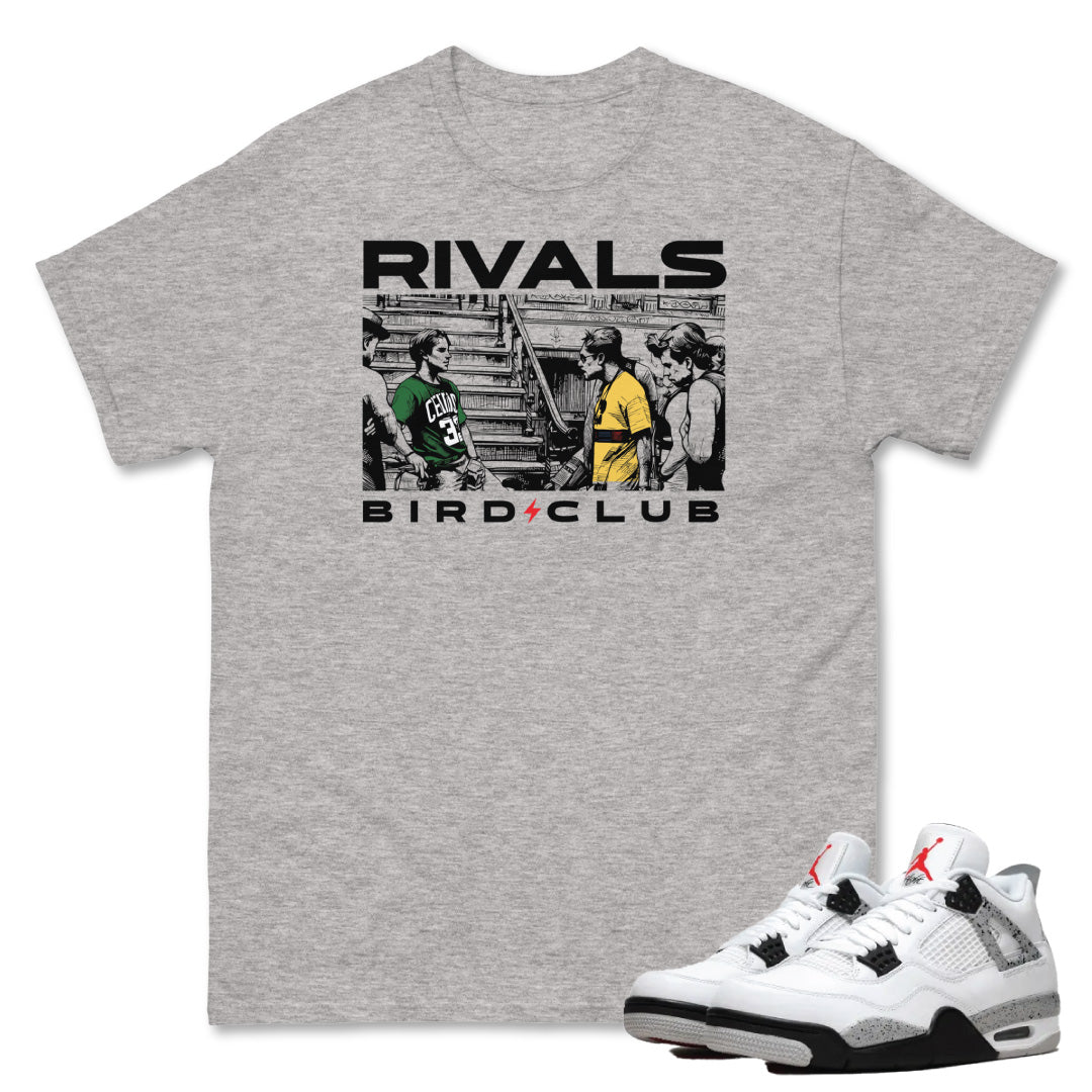 Retro 4 White Cement Rivals Shirt