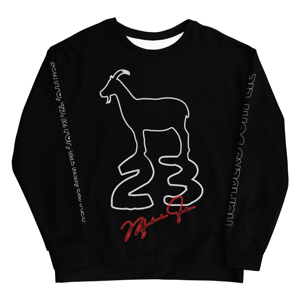 Goat 23 Stats Sweatshirt - Sneaker Tees to match Air Jordan Sneakers